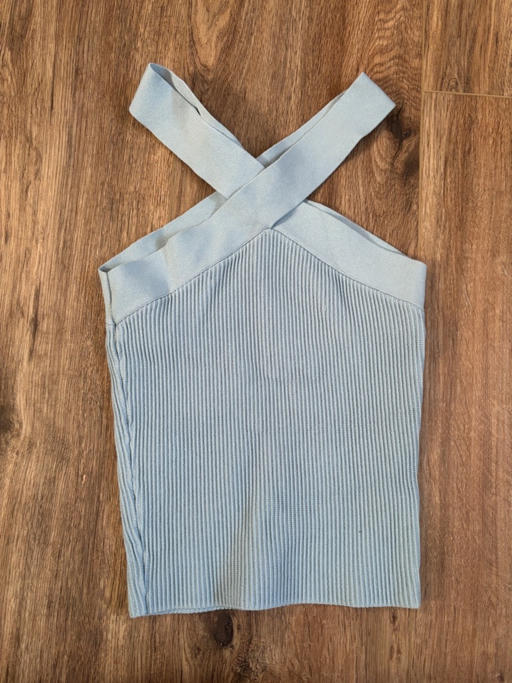 Babaton Sculpt Knit Criss Cross Cropped Tank - Picture 5 of 6